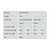 Patch cord światłowodowy FO LC-LC MM 50/125 OM4 duplex LSOH 3m