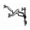 Gembird MA-DA3-01 Desk mounted adjustable mounting arm for 3 monitors (full-motion), 17”-27”, up to 7 kg