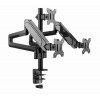 Gembird MA-DA3-01 Desk mounted adjustable mounting arm for 3 monitors (full-motion), 17”-27”, up to 7 kg