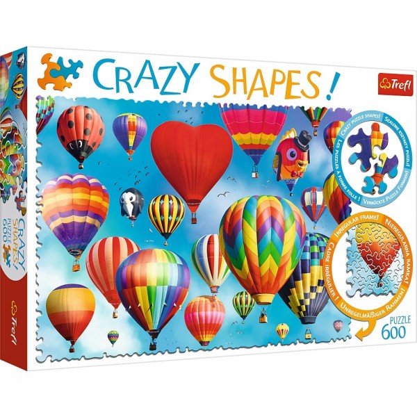 Puzzle 600 elementów Crazy Shapes - ...