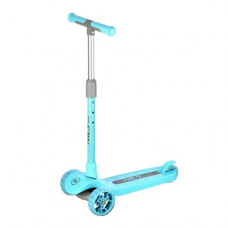 NILS FUN HLB09 LED turquoise children's scooter