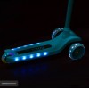 NILS FUN HLB09 LED turquoise children's scooter