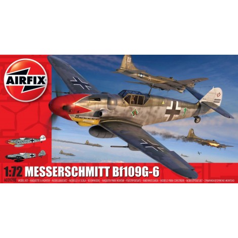 Model pastikowy Messerschmitt BF109G-6 1/72