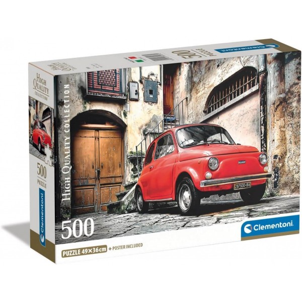 Puzzle 500 elementów Compact Cinquecento