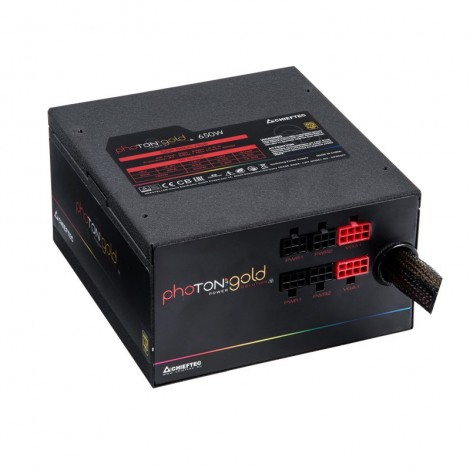 Chieftec Photon GOLD power supply unit 650 W 20+4 pin ATX PS/2 Black