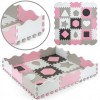 Mata piankowa puzzle Jolly Pink Grey