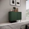 2D chest of drawers ONDA 98x45xH85 green