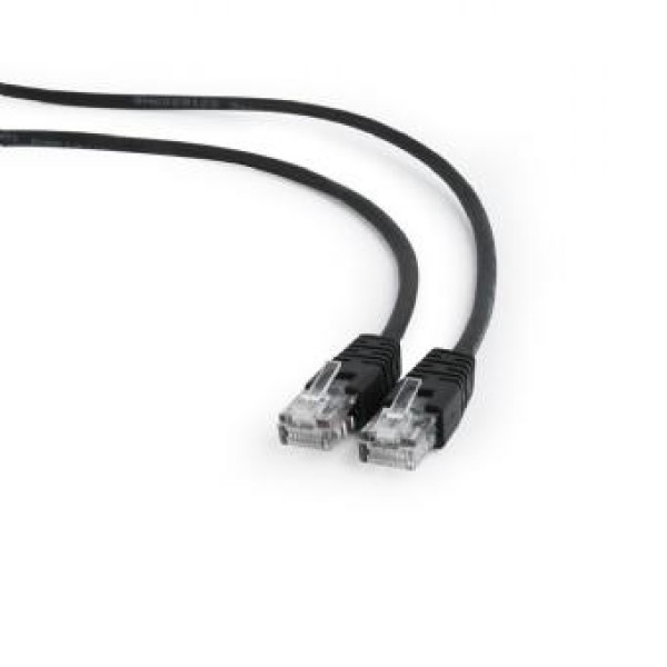 PATCH CABLE CAT5E UTP 0.5M/BLACK PP12-0.5M/BK ...