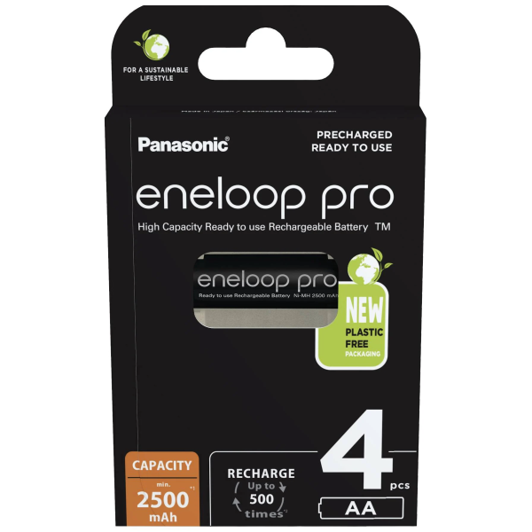 Panasonic | ENELOOP Pro BK-3HCDE/4BE | ...