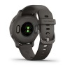 Garmin Venu 2S 2.79 cm (1.1") AMOLED 40 mm Digital 360 x 360 pixels Touchscreen Graphite Wi-Fi GPS (satellite)