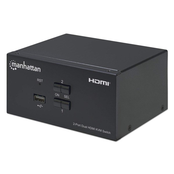 Manhattan HDMI KVM Switch 2-Port, 4K@30Hz, ...