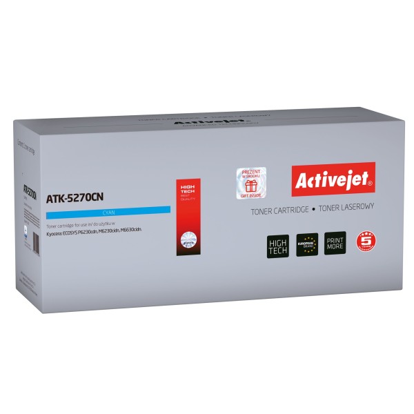 Activejet ATK-5270CN toner (replacement for Kyocera ...