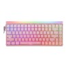 HERO84 HE PINK+Gradient+Contour Dragon King RGB AULA gasket keyboard