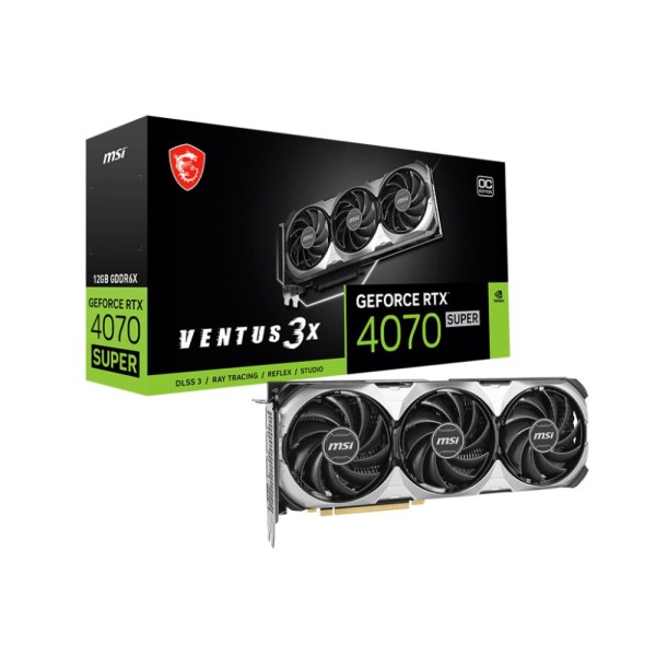 Graphics Card|MSI|NVIDIA GeForce RTX 4070 SUPER|12 ...