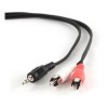 Cablexpert | 1.5m, 3.5mm/2xRCA, M/M | 3.5mm | 2 x RCA