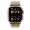 Apple Smart watch | GPS (satellite) | Always-On Retina display | 49mm | Natural Titanium