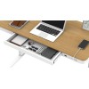 Tuckano Electric height adjustable desk ET119W-C white/oak