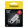 MEMORY DRIVE FLASH USB2 64GB/3503490 INTENSO