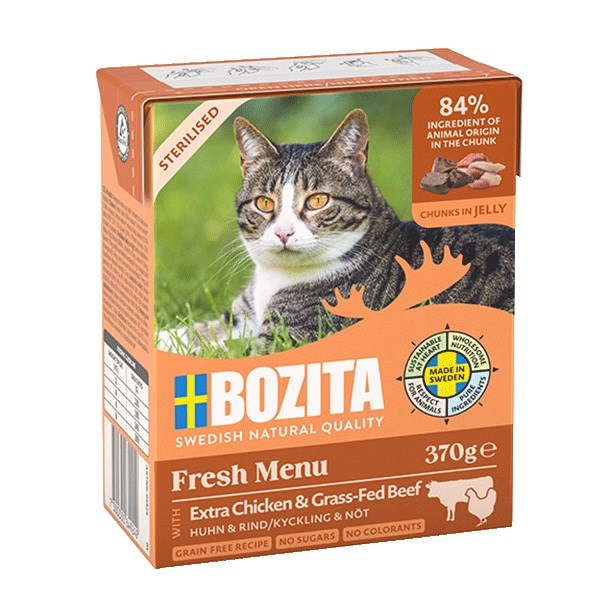 BOZITA Fresh Menu Sterilised Extra Chicken ...