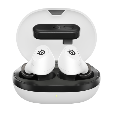 SteelSeries | Wireless Gaming Earbuds | Arctis GameBuds | Bluetooth | In-Ear | Microphone | Wireless | White