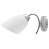 Classic single wall lamp Activejet NIKITA nickel E27 for the living room