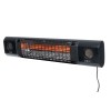 SUNRED | Heater | SOUND-2000W, Sun and Sound Ultra Wall | Infrared | 2000 W | Black | IP54