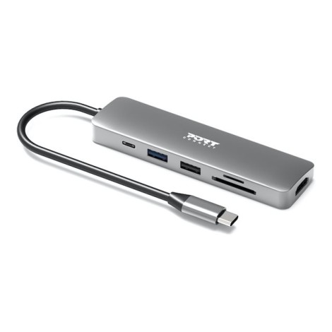 PORT CONNECT Docking Type C 5 in 1 - 1 x 4K HDMI - PD 100W - Retail BtoC Only | PORT CONNECT