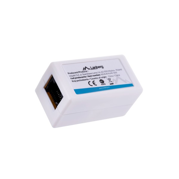 Lanberg AD-RJ45-RJ45-OU5 cable gender changer RJ-45 ...