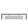 Cama TV stand TORO 200 grey/white gloss