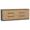 Topeshop COSTA ANT/ART BA KPL chest of drawers