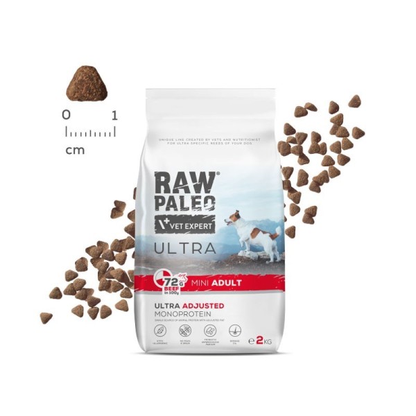 RAW PALEO Ultra Mini Adult Beef ...