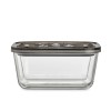 Caso | Glass Vacuum Container with Plastic Lid | VacuBoxx Eco L | Transparent