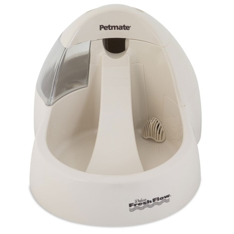 PETMATE Automatyczna miska na wodę Fresh Flow Deluxe kremowa 3L