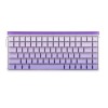 HERO84 HE White+Purple+Gradient+LIGHT JadeKing RGB AULA gasket keyboard