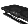 Genesis Laptop Cooler Cooling Pad Fury Gunbai G3 Fans, RGB LED Light, 2 USB, 14.1-17.3