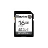 Kingston | SDHC/SDXC SD | Flash Memory Card | 16 GB | Black