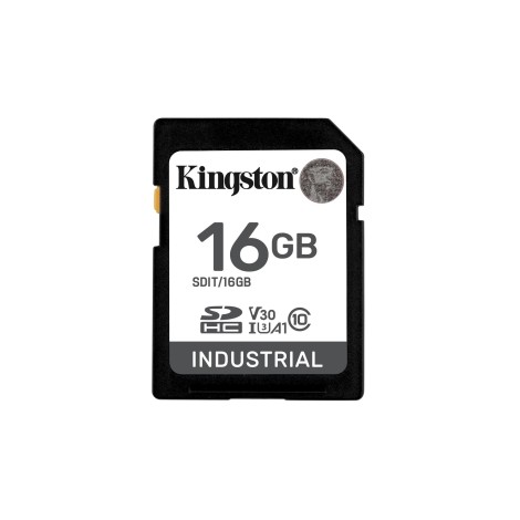Kingston | SDHC/SDXC SD | Flash Memory Card | 16 GB | Black