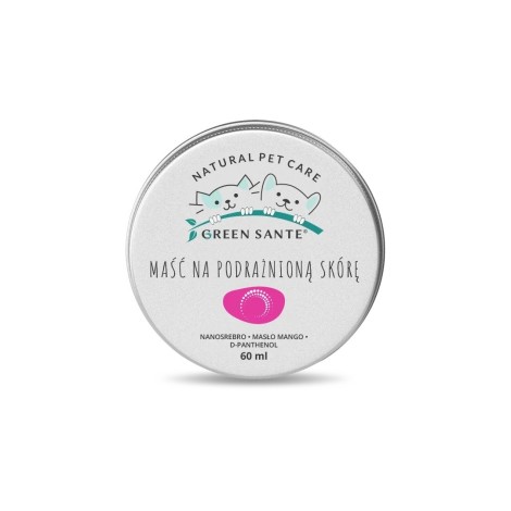 JM SANTE GREEN SANTE NATURALNA MAŚĆ NA PODRAŻNIONĄ SKÓRĘ 60 ml