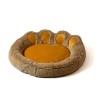 GO GIFT Dog and cat bed XL - camel - 75x75 cm