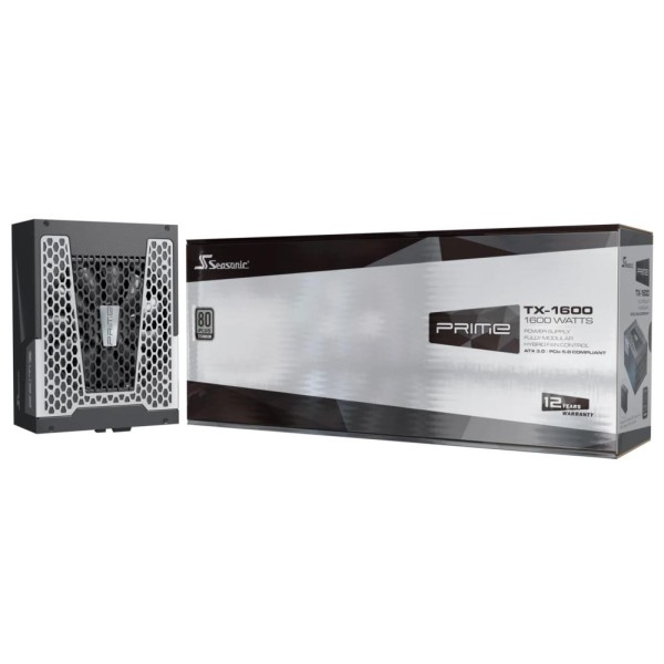 Power Supply|SEASONIC|PRIME TX ATX 3.0|1600 Watts|Efficiency ...