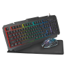 Logilink | Gaming-Set, keyboard, mouse and mouspad | ID0185 | Metal | Keyboard, Mouse and Pad Set | Wired | Mouse included | DE | Numeric keypad