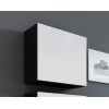 Cama Square cabinet VIGO 50/50/30 black/white gloss