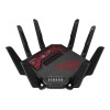 WiFi 7 Tri-band Gaming Router | ROG Rapture GT-BE19000 | 802.11ax | 10/100/1000 Mbit/s | Ethernet LAN (RJ-45) ports 1 | Mesh Support Yes | MU-MiMO Yes | 4G/5G | Antenna type External