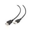Gembird 3m USB 2.0 A M/FM USB cable USB A Black