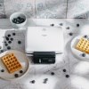 Adler Waffle maker | AD 3085 | 1200 W | Number of pastry 2 | Waffle | White