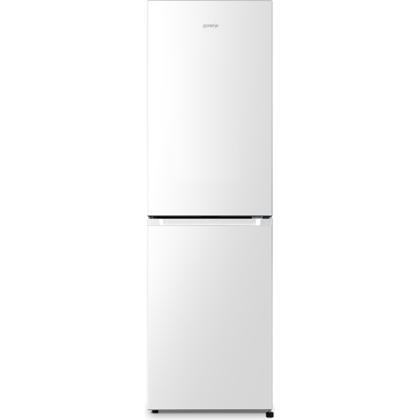 Gorenje Refrigerator | NRK418ECW4 | Energy efficiency class E | Free standing | Combi | Height 182.4 cm | No Frost system | Fridge net capacity 171 L | Freezer net capacity 85 L | 41 dB | White