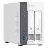 QNAP 2-bay 2.5 GbE NAS with Integrated NPU | TS-216G | ARM 4-core | Cortex-A55 | Processor frequency 2.0 GHz | 4 GB