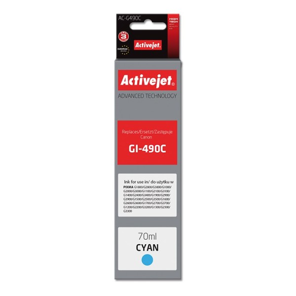 Activejet AC-G490C Ink cartridge (replacement for ...