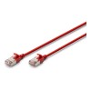 Digitus CAT 6A F-FTP Slim Patch Cable, 0.3 m | DK-1632-A-003S-R | Red