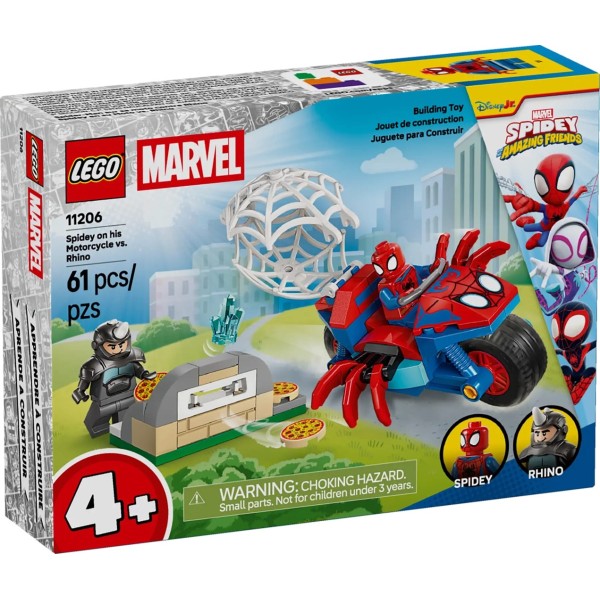 LEGO MARVEL 11206 Spidey on his ...